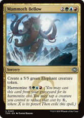 Brado do Mamute / Mammoth Bellow - Magic: The Gathering - MoxLand